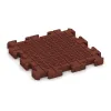 Aufsicht auf die Unterseite, also die Bodenseite von WARCO-Formteil 5879 - Exteriérová eventová dlaždica im Format 500 x 500 x 40 mm.