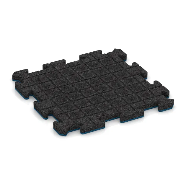 Aufsicht auf die Unterseite, also die Bodenseite von WARCO-Formteil 5296 - Dlaždica k bazénu im Format 500 x 500 x 30 mm.