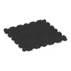 Aufsicht auf die Unterseite, also die Bodenseite von WARCO-Formteil 6008 - Fitness Ochranná Podložka im Format 1000 x 1000 x 30 mm.