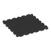 Aufsicht auf die Unterseite, also die Bodenseite von WARCO-Formteil 6011 - Fitness Ochranná Podložka im Format 1000 x 1000 x 30 mm.