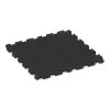 Aufsicht auf die Unterseite, also die Bodenseite von WARCO-Formteil 6014 - Fitness Ochranná Podložka im Format 1000 x 1000 x 30 mm.