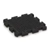 Aufsicht auf die Unterseite, also die Bodenseite von WARCO-Formteil 4153 - Športová gumová podlaha im Format 500 x 500 x 50 mm.
