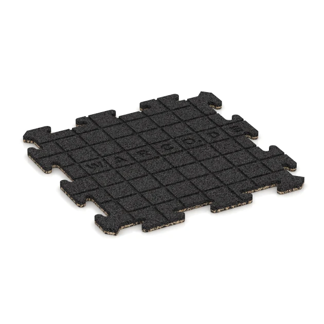 Aufsicht auf die Unterseite, also die Bodenseite von WARCO-Formteil 0040 - Vonkajšia dlažba im Format 50 x 50 x 1,8 cm | 0,25 m².