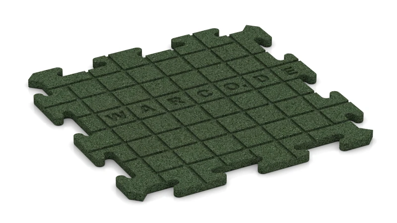 Drenážne kanáliky v štvorcovom usporiadaní – 4 mm hlboké