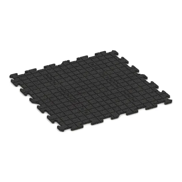 Aufsicht auf die Unterseite, also die Bodenseite von WARCO-Formteil 0300 - Dlaždica k bazénu im Format 1000 x 1000 x 18 mm.