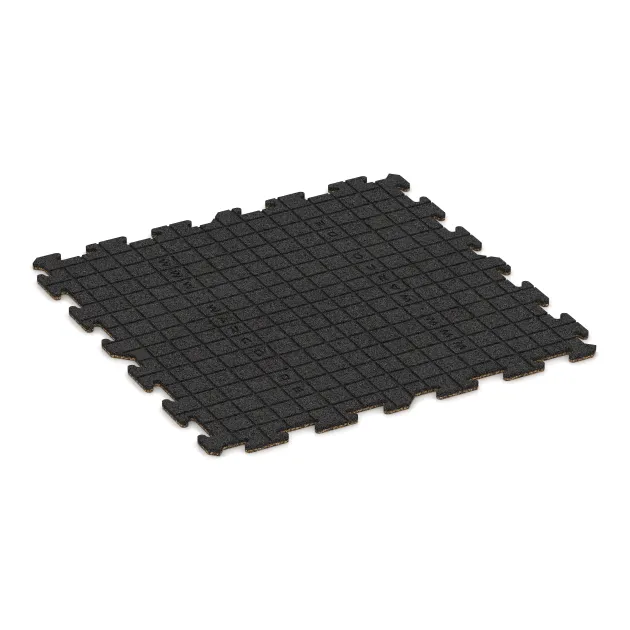 Aufsicht auf die Unterseite, also die Bodenseite von WARCO-Formteil 4242 - Športová doska 1,8 cm im Format 1000 x 1000 x 18 mm.