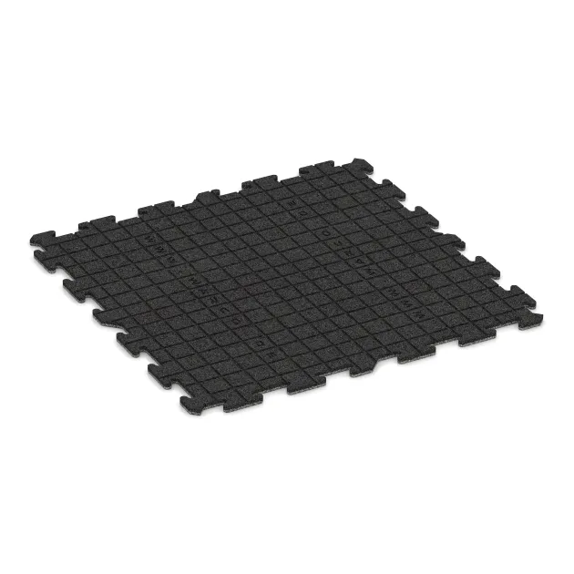 Aufsicht auf die Unterseite, also die Bodenseite von WARCO-Formteil 4598 - Športová doska 1,8 cm im Format 1000 x 1000 x 18 mm.