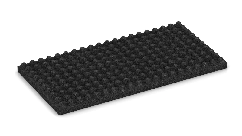 Štruktúra s 23 mm vysokými skrátenými kužeľmi