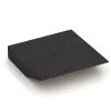 Aufsicht auf die Unterseite, also die Bodenseite von WARCO-Formteil 3811 - Edge tile (one chamfered side) im Format 500 x 500 x 100 mm.