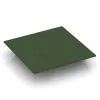 Aufsicht auf die Unterseite, also die Bodenseite von WARCO-Formteil 0501 - Corner tile (two chamfered sides) im Format 500 x 500 x 100 mm.