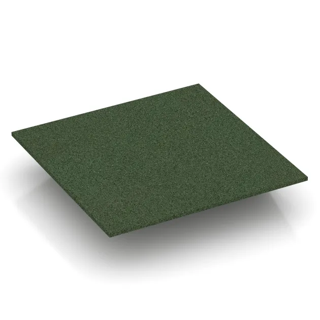 Aufsicht auf die Unterseite, also die Bodenseite von WARCO-Formteil 0501 - Corner tile (two chamfered sides) im Format 500 x 500 x 100 mm.