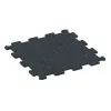 Aufsicht auf die Unterseite, also die Bodenseite von WARCO-Formteil 0901 - Stair covering im Format 485 x 485 x 8 mm.