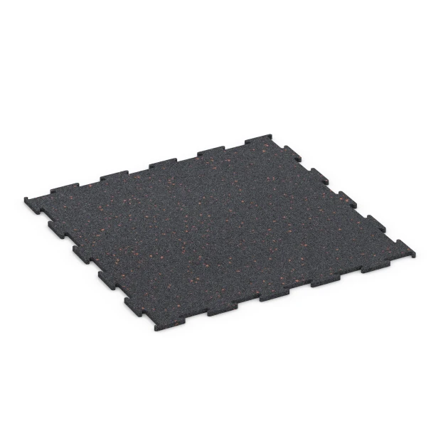 Aufsicht auf die Unterseite, also die Bodenseite von WARCO-Formteil 6456 - Športová podlaha Kompakt im Format 50 × 50 × 0,8 cm.