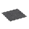 Aufsicht auf die Unterseite, also die Bodenseite von WARCO-Formteil 6458 - Športová podlaha Kompakt im Format 50 × 50 × 0,8 cm.