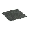 Aufsicht auf die Unterseite, also die Bodenseite von WARCO-Formteil 6459 - Športová podlaha Kompakt im Format 50 × 50 × 0,8 cm.