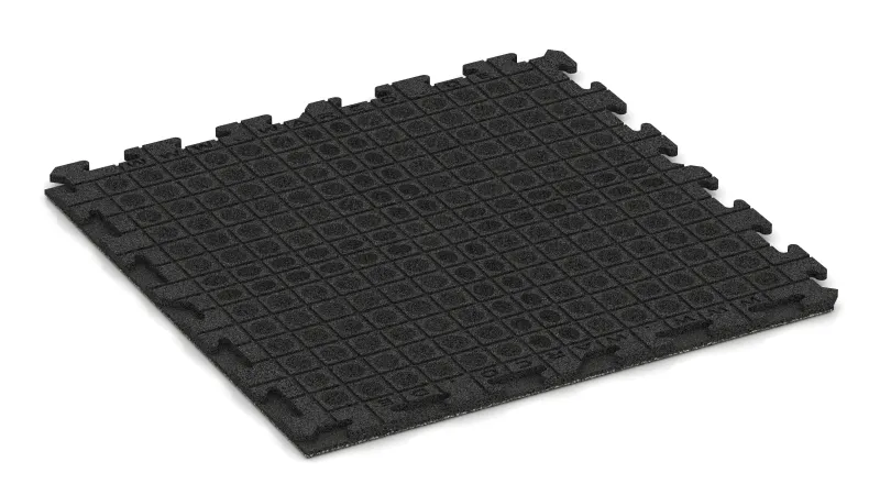 Drenážne kanáliky a kupoly v štvorcovom usporiadaní