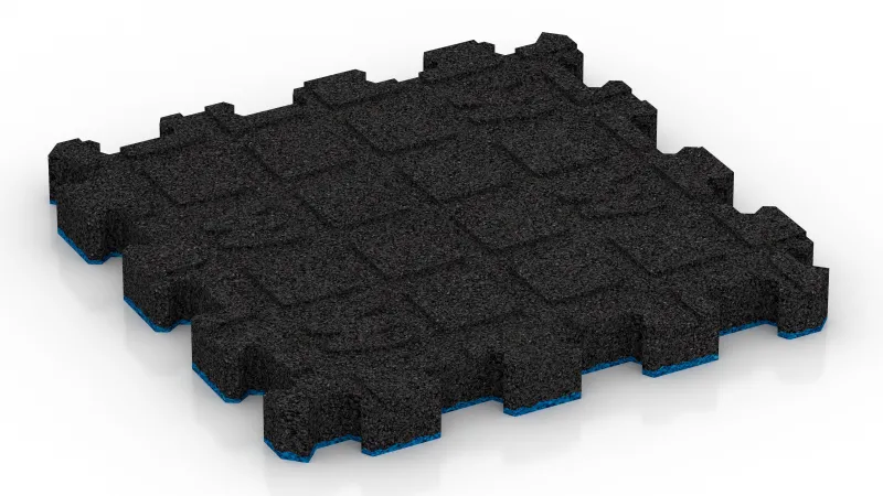 Drenážne kanáliky 4 x 15 mm – usporiadané v pravom uhle