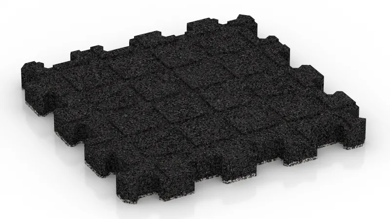 Drenážne kanáliky 4 x 15 mm – usporiadané v pravom uhle