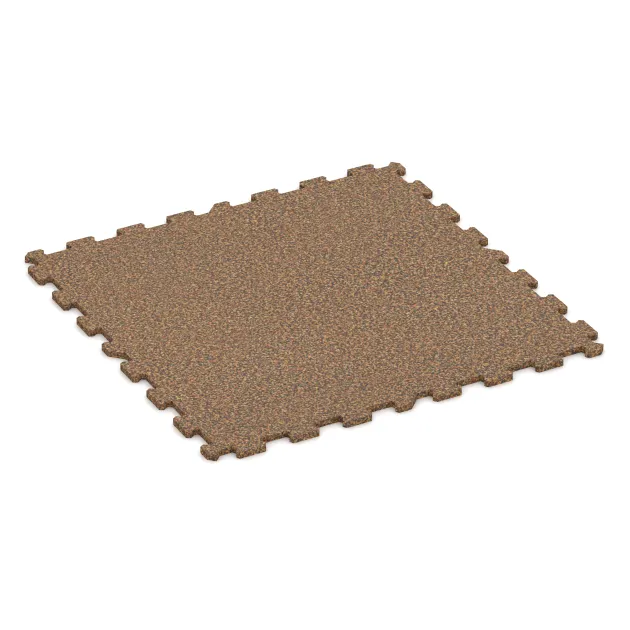 Aufsicht auf die Unterseite, also die Bodenseite von WARCO-Formteil 1100 - Športová podlaha Kompakt im Format 970 x 970 x 16 mm.