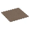 Aufsicht auf die Unterseite, also die Bodenseite von WARCO-Formteil 1101 - Športová podlaha Kompakt im Format 970 x 970 x 16 mm.