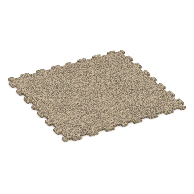 Aufsicht auf die Unterseite, also die Bodenseite von WARCO-Formteil 1104 - Športová podlaha Kompakt im Format 970 x 970 x 16 mm.
