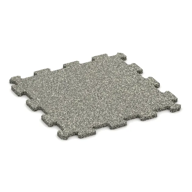 Aufsicht auf die Unterseite, also die Bodenseite von WARCO-Formteil 0960 - Športová podlaha Kompakt im Format 485 x 485 x 16 mm.