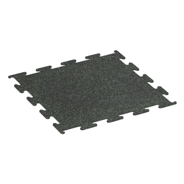 Aufsicht auf die Unterseite, also die Bodenseite von WARCO-Formteil 3755 - Fitness Performance Elite tréningová podlaha im Format 100 x 100 x 1 cm | 1,00 m².