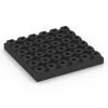 Aufsicht auf die Unterseite, also die Bodenseite von WARCO-Formteil 6440 - Dopadová dlaždica – 210 cm im Format 50 x 50 x 7 cm.