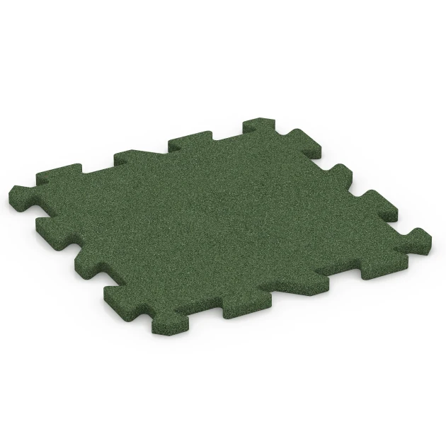 Aufsicht auf die Unterseite, also die Bodenseite von WARCO-Formteil 6985 - Fitness dlaždice im Format 50 x 50 x 2 cm | 0,25 m².