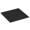 Aufsicht auf die Unterseite, also die Bodenseite von WARCO-Formteil 6383 - Gumová rohož pre kone Komfort im Format 100 x 100 x 4 cm | 1,00 m².