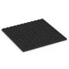 Aufsicht auf die Unterseite, also die Bodenseite von WARCO-Formteil 6387 - Gumová rohož pre kone Premium im Format 100 x 100 x 4,5 cm | 1,00 m².