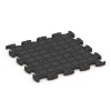 Aufsicht auf die Unterseite, also die Bodenseite von WARCO-Formteil 6800 - Podlaha pre psie sporty im Format 44,6 x 44,6 x 1,8 cm.