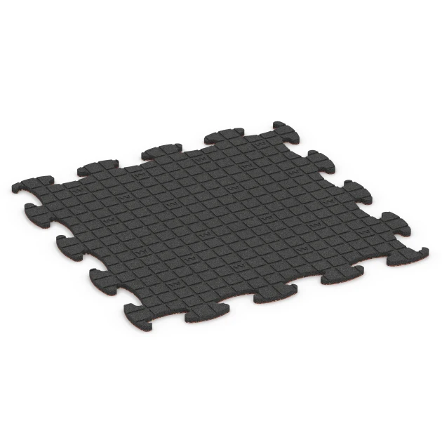 Aufsicht auf die Unterseite, also die Bodenseite von WARCO-Formteil 6809 - Podlaha pre psie sporty im Format 98 x 98 × 1,8 cm.