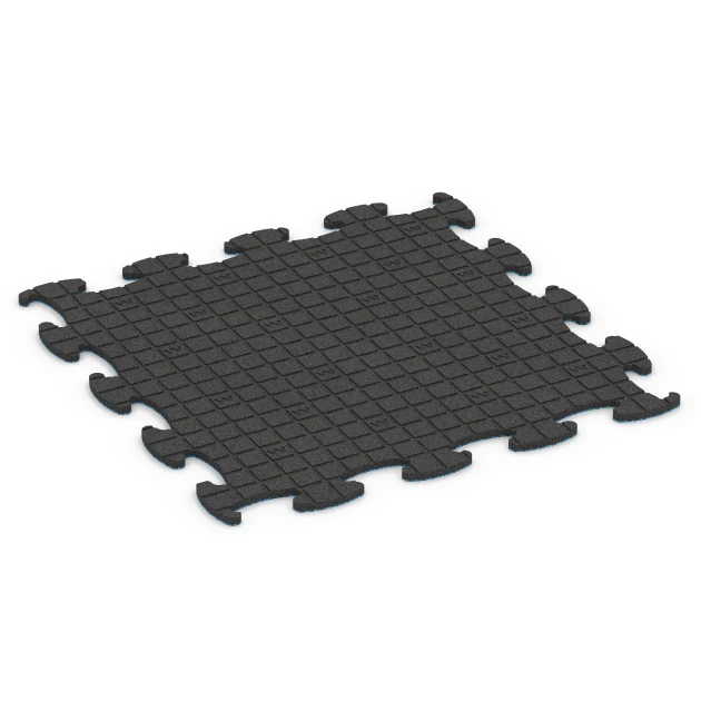Aufsicht auf die Unterseite, also die Bodenseite von WARCO-Formteil 6812 - Podlaha pre psie sporty im Format 98 x 98 × 1,8 cm.