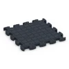 Aufsicht auf die Unterseite, also die Bodenseite von WARCO-Formteil 6961 - Fitness Premium športová podlaha im Format 45,9 x 45,9 x 2,8 cm.