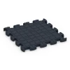 Aufsicht auf die Unterseite, also die Bodenseite von WARCO-Formteil 6967 - Fitness Premium podlaha Plus im Format 45,9 x 45,9 x 2,8 cm.