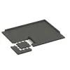 Typische Verlegung oder Einbausituation für den Artikel 5899 von WARCO - Exteriérová eventová dlaždica, Farbton Tmavý šedý granit in der Abmessung 500 x 500 x 40 mm.