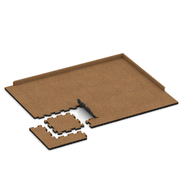 Typische Verlegung oder Einbausituation für den Artikel 2835 von WARCO - Dlažba na terasu, Farbton Terakota in der Abmessung 500 x 500 x 40 mm.