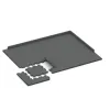 Typische Verlegung oder Einbausituation für den Artikel 5881 von WARCO - Exteriérová eventová dlaždica, Farbton Šedý bridlica in der Abmessung 500 x 500 x 40 mm.