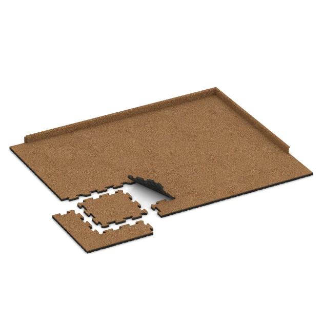 Typische Verlegung oder Einbausituation für den Artikel 2613 von WARCO - Dlažba na terasu, Farbton Terakota in der Abmessung 500 x 500 x 30 mm.