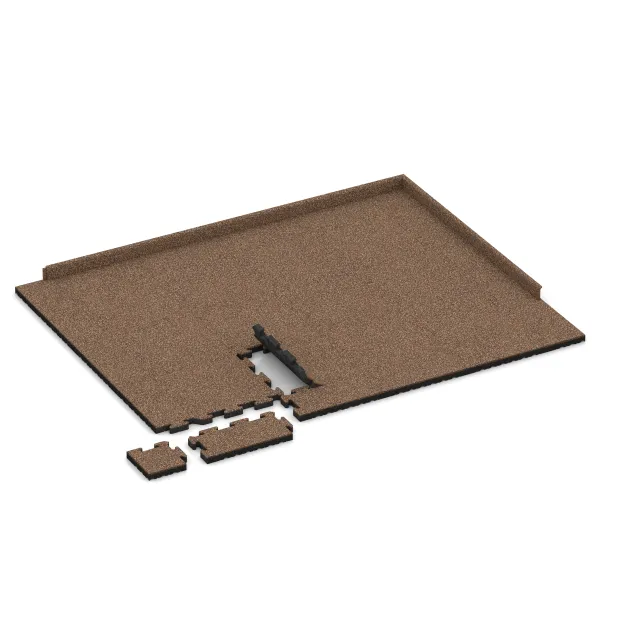 Typische Verlegung oder Einbausituation für den Artikel 4946 von WARCO - Okrajová doska, Farbton Kôra a Basto in der Abmessung 500 x 235 x 40 mm.