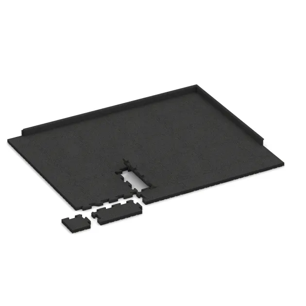 Typische Verlegung oder Einbausituation für den Artikel 5005 von WARCO - Okrajová doska, Farbton Antracit in der Abmessung 500 x 235 x 40 mm.