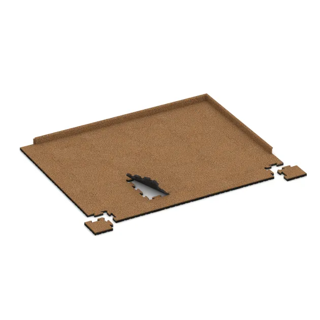 Typische Verlegung oder Einbausituation für den Artikel 4895 von WARCO - Rohová doska HD, Farbton Terra Cotta in der Abmessung 235 x 235 x 30 mm.