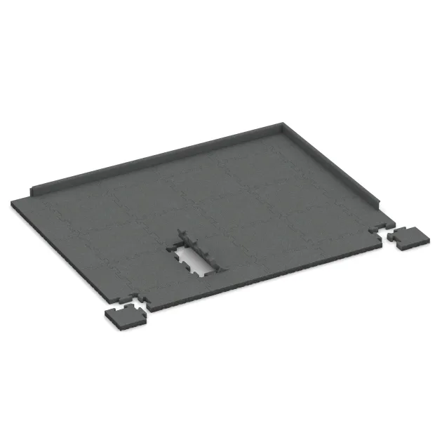 Typische Verlegung oder Einbausituation für den Artikel 5003 von WARCO - Rohová doska HD, Farbton Šedý bridlica in der Abmessung 235 x 235 x 40 mm.