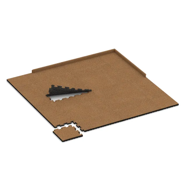 Typische Verlegung oder Einbausituation für den Artikel 5147 von WARCO - Rohová doska HD, Farbton Terra Cotta in der Abmessung 485 x 485 x 40 mm.