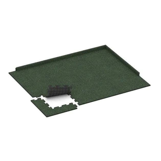Typische Verlegung oder Einbausituation für den Artikel 0127 von WARCO - Dlaždica k bazénu, Farbton Anglická tráva in der Abmessung 500 x 500 x 18 mm.