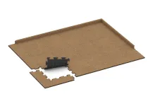 Gumová krytina na schody