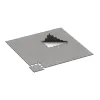 Typische Verlegung oder Einbausituation für den Artikel 4688 von WARCO - Rohová doska HD, Farbton Šedý melange in der Abmessung 485 x 485 x 18 mm.