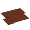 Typische Verlegung oder Einbausituation für den Artikel 6649 von WARCO - Stable Comfort Tile, Farbton Cihlová červená in der Abmessung 100 x 50 x 5 cm.
