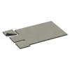 Typische Verlegung oder Einbausituation für den Artikel 5544 von WARCO - Bezpečnostná gumová dlaždica na detské ihrisko 4,5 cm - EN 1177 ≤ 135 cm, Farbton Svetlý granit in der Abmessung 500 x 500 x 45 mm.